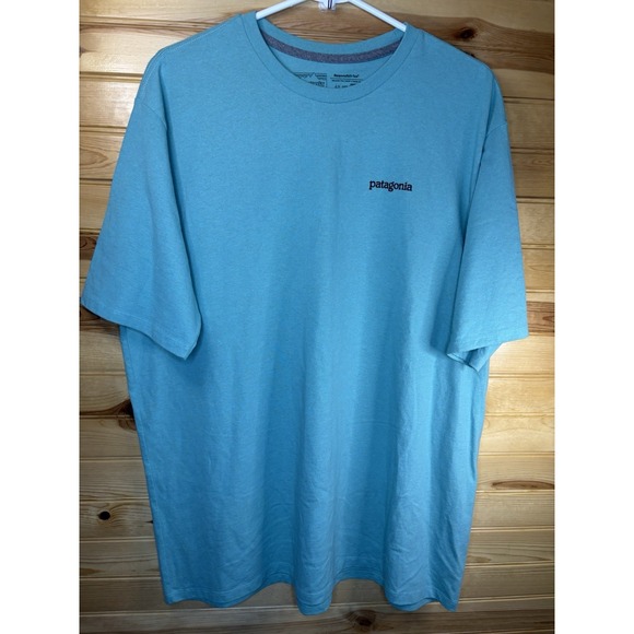 Patagonia Other - Patagonia Men's XL Regular Fit Mint Green Short Sleeve Responsibili-Tee Shirt